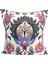 Dokuma Osmanlı Çini Motifli Dekoratif Kırlent Yastık Kılıfı 1