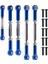 Adet Metal Bağlantı Çubuğu Servo Çubuk Vrx Yarışı Için RH1043 RH1045 RH1043SC RH1045SC RH817 RH818 Rc Araba Yükseltme Parçaları, Mavi (Yurt Dışından) 1