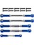 Adet Metal Bağlantı Çubuğu Servo Çubuk Vrx Yarışı Için RH1043 RH1045 RH1043SC RH1045SC RH817 RH818 Rc Araba Yükseltme Parçaları, Mavi (Yurt Dışından) 2