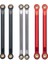 Metal Şasi Yükseltilmiş Bağlantı Çubuğu Direksiyon Çubuğu Seti Eksenel SCX24 AXI00001 C10 AXI00002 Jeep 1/24 Rc Paletli Araba Parçaları,2 (Yurt Dışından) 4