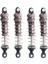 4 Adet Metal Amortisör A6955 Remo Hobby Smax 1621 1625 1631 1635 1651 1655 1/16 Rc Araba Yükseltme Parçaları (Yurt Dışından) 2