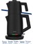 Akasya Siyah XL 2200 Watt Patentli Damlatmayan Tasarımı Paslanmaz Çelik Çay Makinesi ve Su Isıtıcısı 8