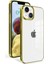 Apple Iphone 14 Plus Kılıf Renkli Kenarlı Sert Sun Kapak 1