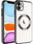 Apple Iphone 11 Kılıf Renkli Kenarlı Magsafeli Riksos Kapak 1