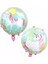 Unicorn Kedi Kitty Rakam Konsept Yaş Balon Doğum Günü Set Yaş Balon Set 3