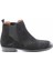 Siyah Süet Leather Erkek Bot & Bootie E02611110102 2