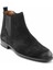 Siyah Süet Leather Erkek Bot & Bootie E02611110102 3