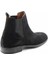 Siyah Süet Leather Erkek Bot & Bootie E02611110102 4