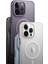 Apple Iphone 14 Pro Max Kılıf Kamera Korumalı Buzlu Magsafeli Tuval Kapak 4