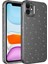 Apple Iphone 12 Kılıf Kamera Korumalı Simli Lüx Koton Silikon 1
