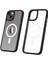 Apple Iphone 14 Pro Kılıf Renkli Silikon Kenar Buzlu Magsafeli Hibrit Kapak 1