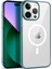 Apple Iphone 13 Pro Max Kılıf Renkli Kenarlı Magsafeli Sert Pixel Kapak 1
