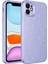 Apple Iphone 12 Kılıf Kamera Korumalı Simli Lüx Koton Silikon 1