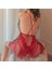 Kadın Transparan Tül Seksi Gecelik Babydoll Askılı Fantazi Gecelik ZRFFBTQ15514 3