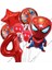 Parti Station Spiderman Örümcek Adam Konsept Yaş Balon Konsept Doğum Günü Set Yaş Balon Set 1