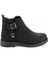 Siyah Nubuk Kadın Bot & Bootie K02578300301 2
