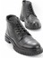 Siyah Leather Erkek Bot & Bootie E02951612003 1
