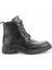 Siyah Leather Erkek Bot & Bootie E02549531203 2