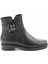 Siyah Leather Kadın Bot & Bootie K02531206003 2