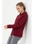 Kadın Vişne Sweatshirt 50256249-VR223 3