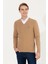 Erkek Camel Melanj Triko Kazak 50258314-VR122 3
