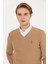 Erkek Camel Melanj Triko Kazak 50258314-VR122 4