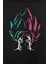 Dragon Ball Z Son Goku Ön ve Arka Baskılı Sweatshirt Unisex Kapüşonlu Hoodie 2
