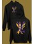 Kobe Bryant Black Mamba 24 Basketball Legend Ön ve Arka Baskılı Siyah Ön ve Arka Baskılı Sweatshirt Unisex Kapüşonlu Hoodie 1