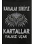 Kargalar Sürüyle Kartallar Yalnız Uçar Beşiktaş Ön ve Arka Baskılı Sweatshirt Unisex Kapüşonlu Hoodie 2