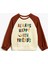 Peluş Triko Detaylı Sweatshirt Işlemeli 2