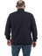 Büyük Beden Basic Mevsimlik Fermuarlı Sweatshirt 22750 3