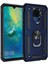 Xiaomi Redmi Note 9 Pro Kılıf Çift Katmanlı Yüzüklü Manyetik Vega Araç Tutucu Destekli Zırhlı Tank Kapak 1