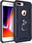 Apple iphone 6 Plus Kılıf Çift Katmanlı Yüzüklü Manyetik Vega Araç Tutucu Destekli Zırhlı Tank Kapak 1