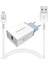 Usb-Mikro Beyaz Şarj Aleti Seti 23W (M-30) 3