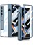 Samsung Galaxy Z Fold 4 Uyumlu Kıpta Kalem Bölmeli Standlı Sert Pc Kılıf 1