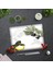 Zeytin ve Limon Desen Cam Kesme Tablası 30 x 40 cm 1