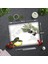 Zeytin ve Limon Desen Cam Kesme Tablası 30 x 40 cm 2