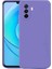 Huawei Nova Y70 Kılıf Ultra Ince Renkli Silikon Kapak Lila 1