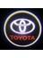 Toyota Pilli Yapıştırmalı Kapı Altı Logo Mesafe ve Karanlık Sensörlü 1