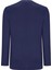 Mavi Kare Deri Nakış Işlemeli Modal Sweatshirt 3