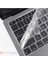 MacBook Air 13 2020 A2179 Uyumlu Şeffaf Klavye Koruyucu Türkçe Q Silikon Ped Trasparan 3