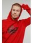 M-SD1047 Renato Logo Hood Kırmızı Erkek Sweatshirt 5