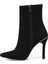 Sementa 2pr Siyah Kadın Topuklu Bot 4