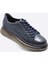 Hakiki Deri Lacivert Sneaker Erkek Ayakkabı 9836 102 1