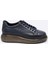 Hakiki Deri Lacivert Sneaker Erkek Ayakkabı 9836 102 3