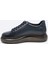 Hakiki Deri Lacivert Sneaker Erkek Ayakkabı 9836 102 5