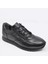 Hakiki Deri Siyah Sneaker Erkek Ayakkabı 2773 306 5