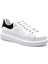 Hakiki Deri Erkek Sneaker Ayakkabı Beyaz Siyah 9838 3