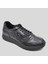 Hakiki Deri Siyah Sneaker Kışlık Ayakkabı 9786 100 2