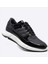 Hakiki Deri Siyah Sneaker Erkek Ayakkabı 2880 430 710 1